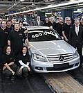 Produktionsjubiläum im Mercedes-Benz Werk: 500.000 C-Klasse Limousinen made in Sindelfingen